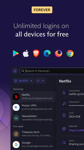 Proton Pass: Password Manager