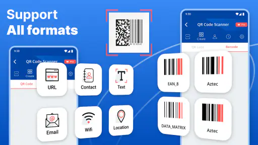 QR scanner - Barcode reader