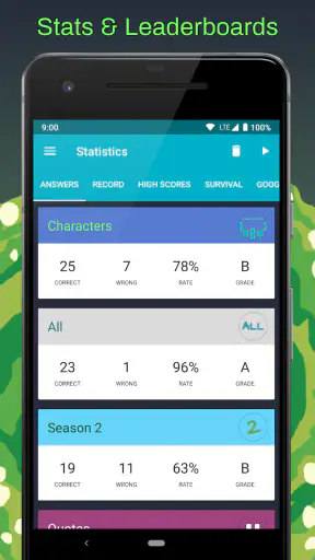 Quiz for Rick and Morty