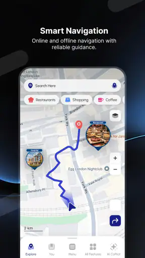 Radar GO-X: HUD, GPS, Maps