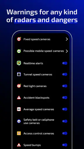Radarbot: Radar Detector, GPS