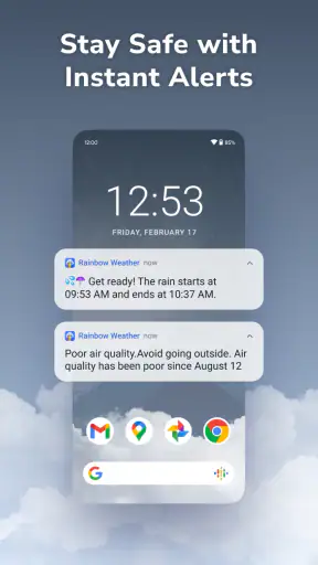 Rainbow Weather: Storm Radar