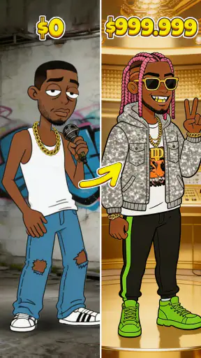 Rap Star:Idle Clicker