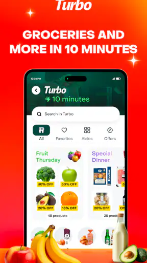 Rappi: Food Delivery, Grocery