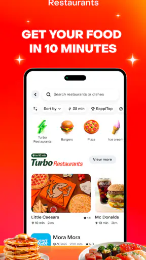 Rappi: Food Delivery, Grocery