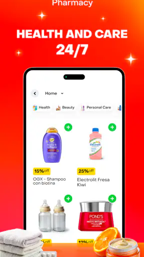 Rappi: Food Delivery, Grocery
