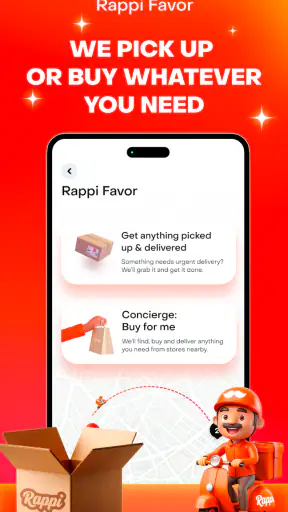 Rappi: Food Delivery, Grocery