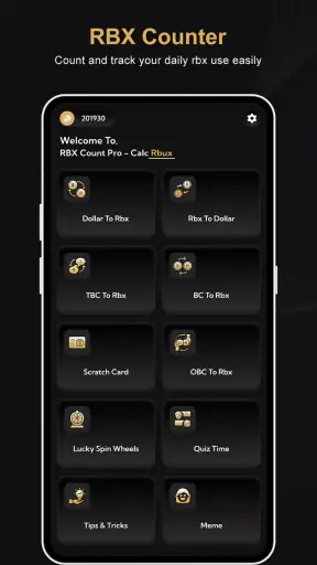 RBX Count Pro - Calc Rbux