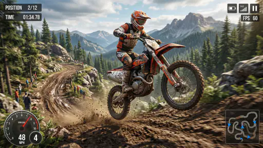 Real Extreme Bike Racing Game