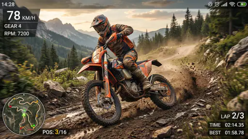 Real Extreme Bike Racing Game