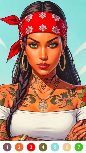 Rebel Gangster Coloring Pages