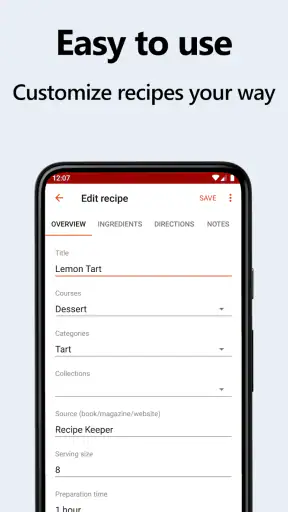 Recipe Keeper