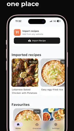 Recipe organizer: Recipe Bro