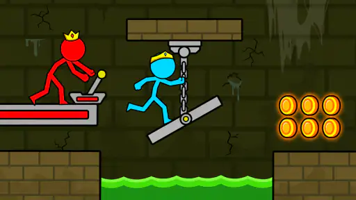 Red and Blue Stick: Animation