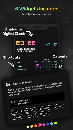 Retro Mode - Icon Pack (Neon)