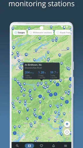 RiverApp - River levels