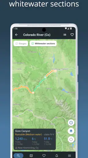RiverApp - River levels