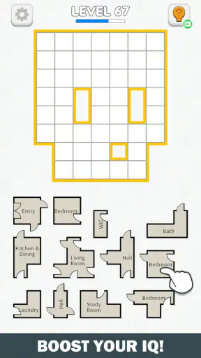 Room Sort - Floor Plan Game