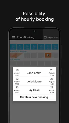 RoomBooking: Rental Calendar