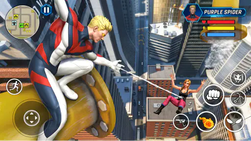 Rope Flying Hero Prime