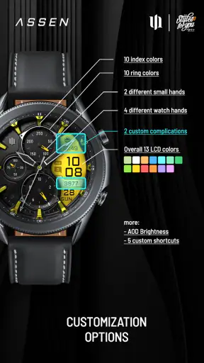 S4U Assen - Hybrid watch face