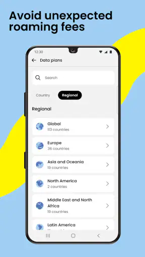 Saily: eSIM + phone number