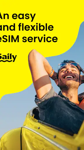 Saily: eSIM + phone number