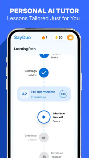 SayDuo: AI Language Learning