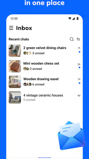 Seller, a Facebook app