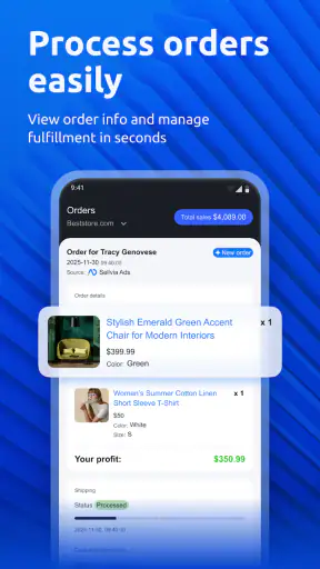 Sellvia: Manage Your Business