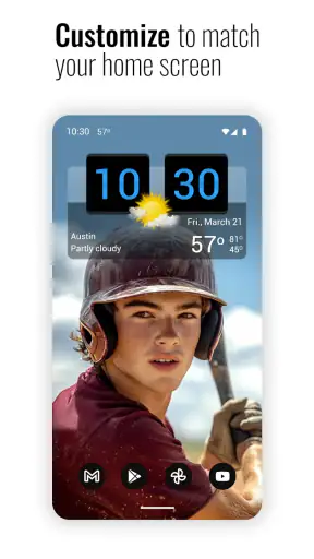 Sense flip clock & weather Pro