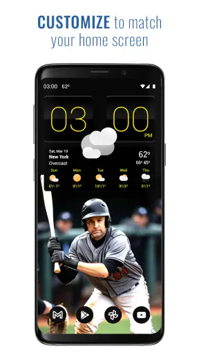 Sense V2 Flip Clock & Weather