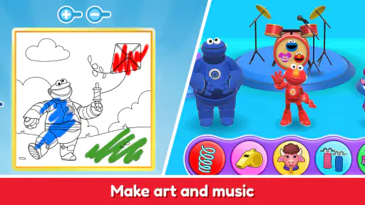 Sesame Street Games Club