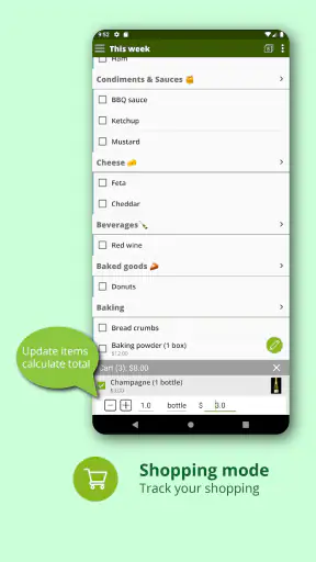 Shopping List: BigBag Pro