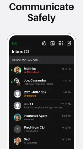 Sideline: 2nd Phone Line App