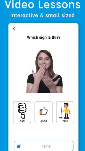 Sign Language ASL Pocket Sign