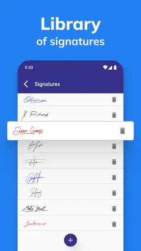 Signature On Docs & Photos