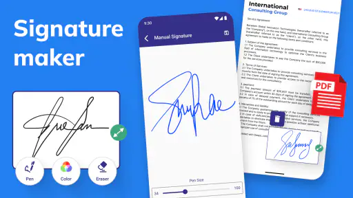 Signature On Docs & Photos