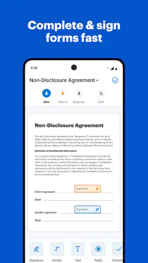 SignNow: Sign & Fill PDF Docs