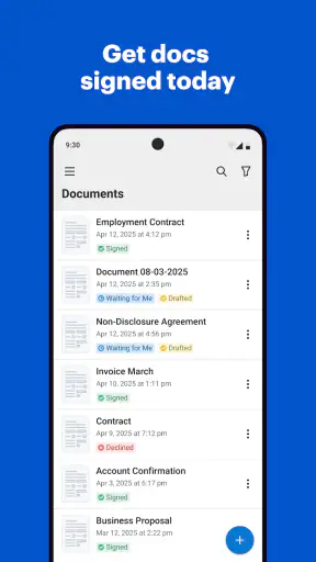 SignNow: Sign & Fill PDF Docs