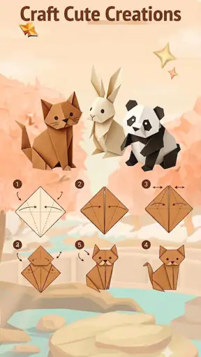 Simple Origami: Paper Folding
