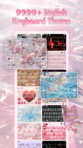 Simple Pink Butterfly Theme