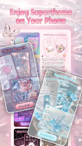 Simple Pink Butterfly Theme
