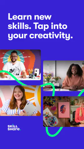 Skillshare: Online Classes App