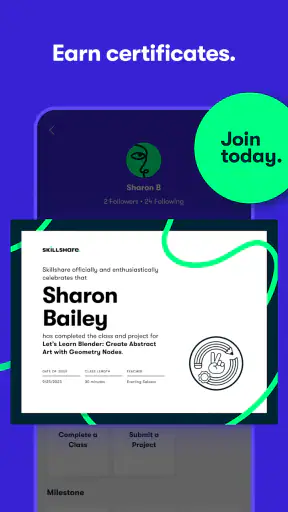 Skillshare: Online Classes App