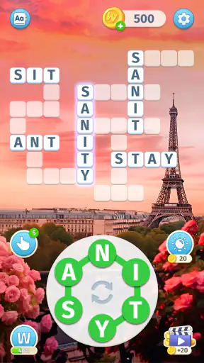 Sky Words: Brain Puzzle Games