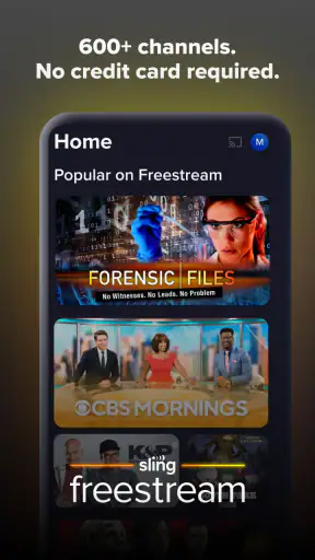 Sling: Live TV + Freestream