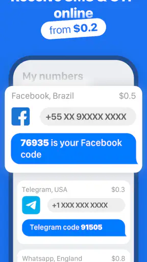 SMS Virtual - Receive SMS