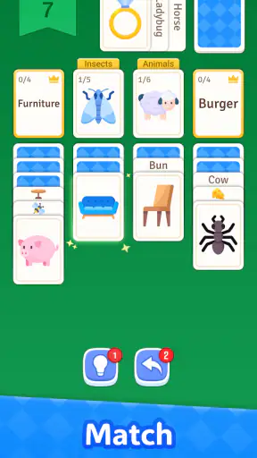 Solitaire Associations Journey