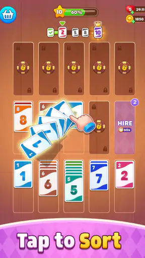 Solitaire Stack Sort